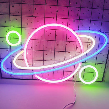 Space Vibes Neon Light Collection